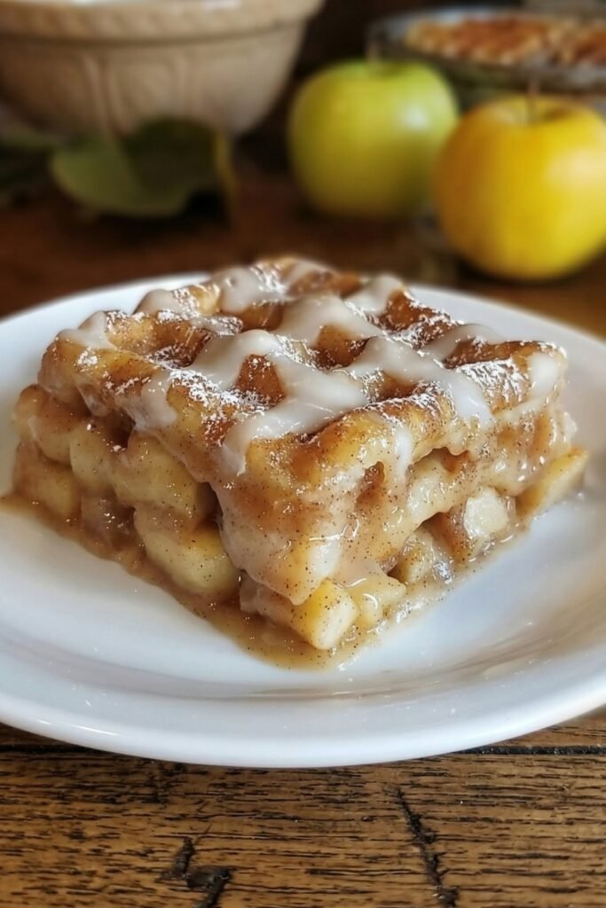 Apple Pie Cinnamon Roll Bake