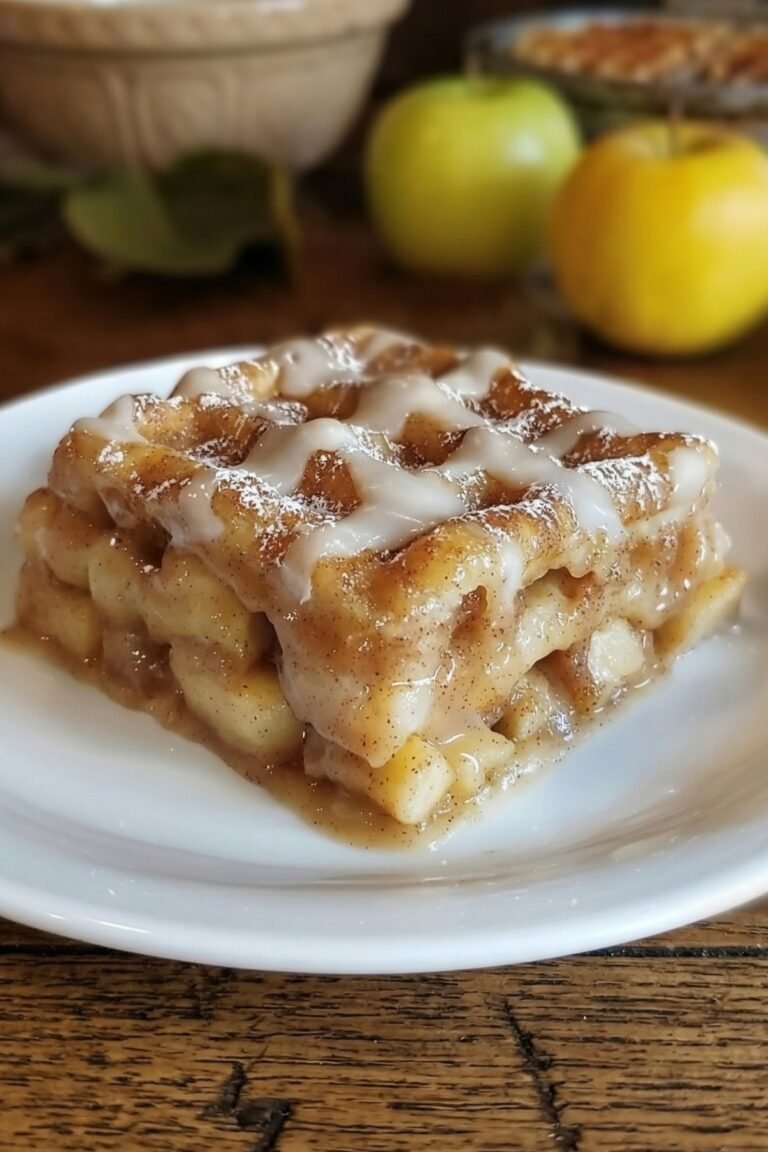 Apple Pie Cinnamon Roll Bake