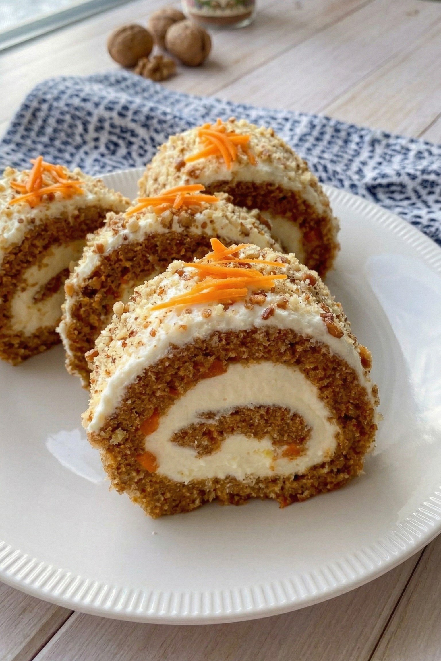 Carrot Cake Roll