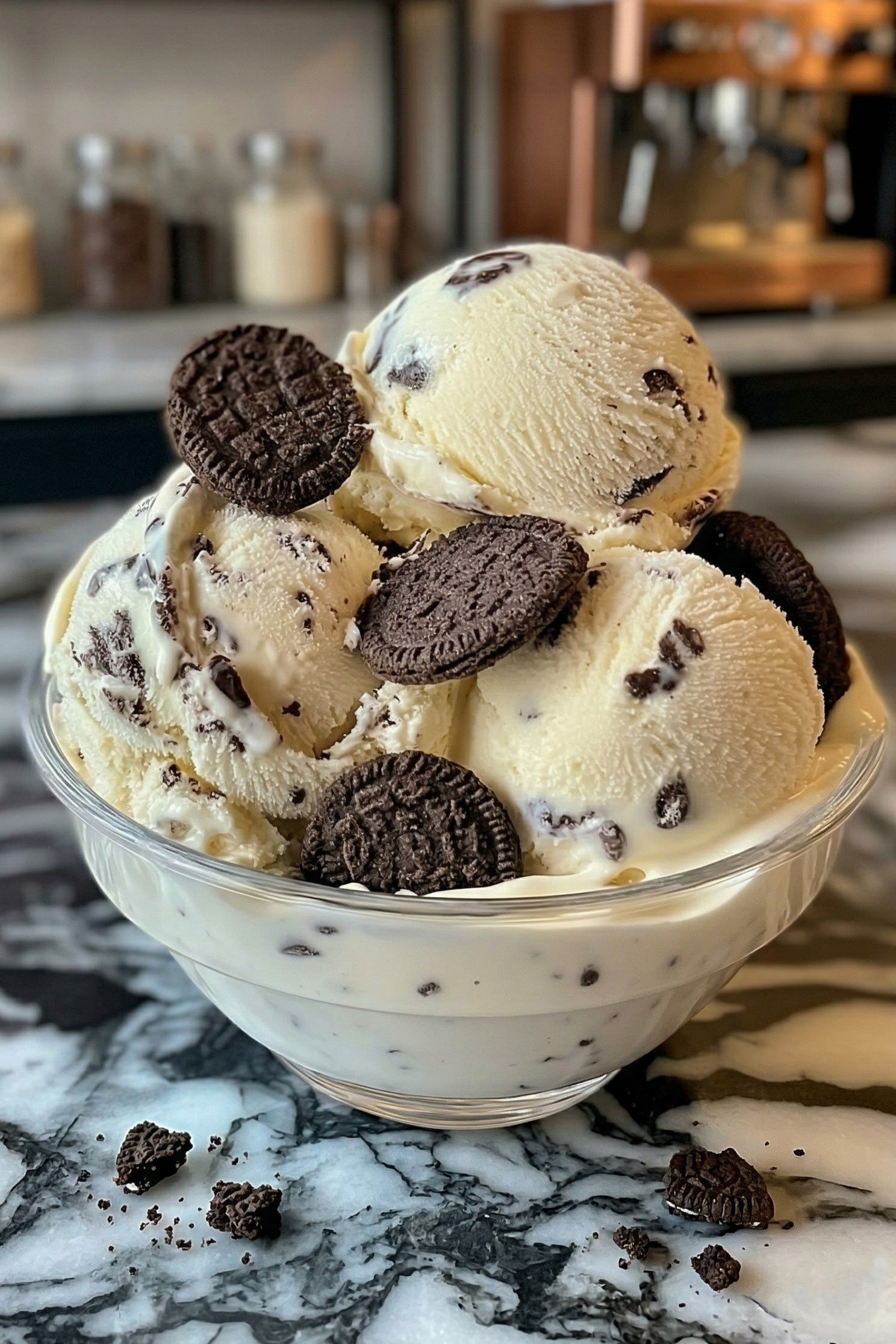 Cookies and Cream Homemade Ice Cream