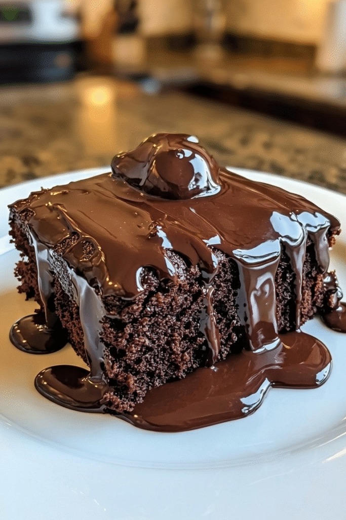 Hot Fudge Chocolate Pudding Cake