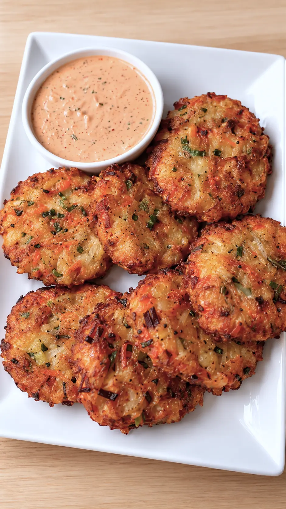 Crispy Potato Veggie Patties